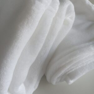 Mantas Fleece Premium Branco100 x 150cm